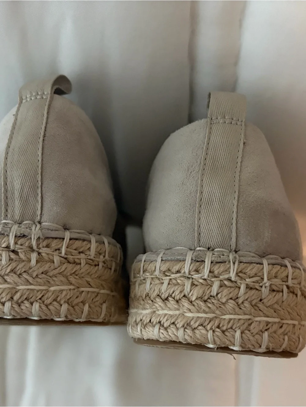 Heaven by Marcela Cream Braided Jute Espadrille Flats